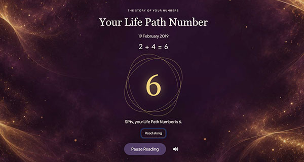 Discover the Story of Your Numbers on SPtv